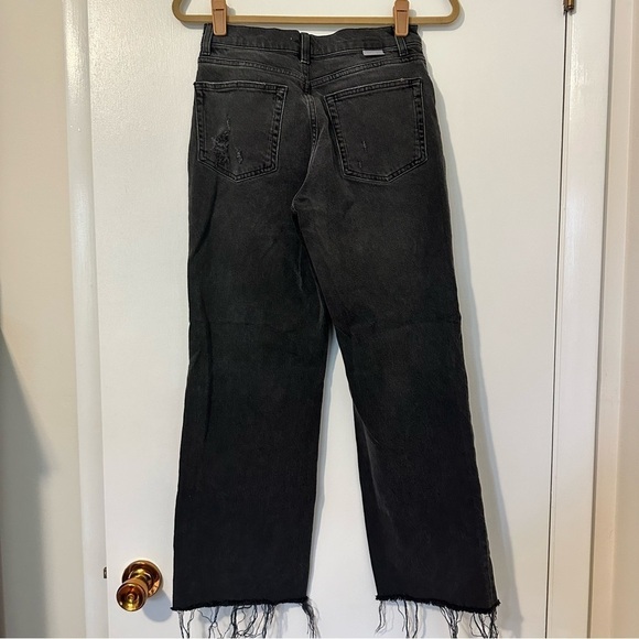 Boyish Mikey High Rise Button Fly Raw Hem Jeans Moonfleet - Picture 5 of 12